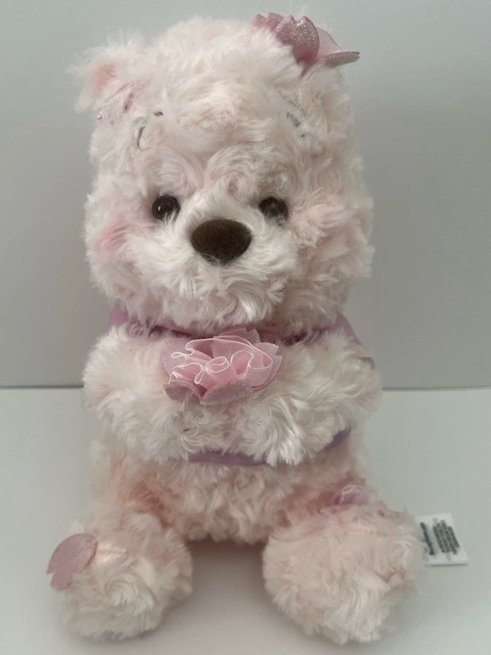 Disney Other - Disney Store Winnie the Pooh Plush SAKURA Cherry Blossom Pink Flowers Hong Kong